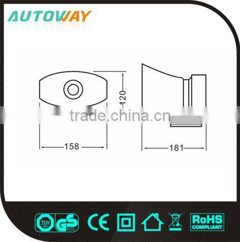 super brightness flash led warning strobe light (with horn )