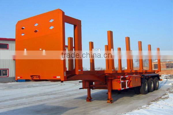 Factory direct sale wood transport truck traielr for African forest