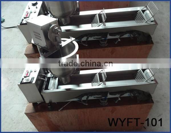 Stainless steel high efficiency commercial donut making machine