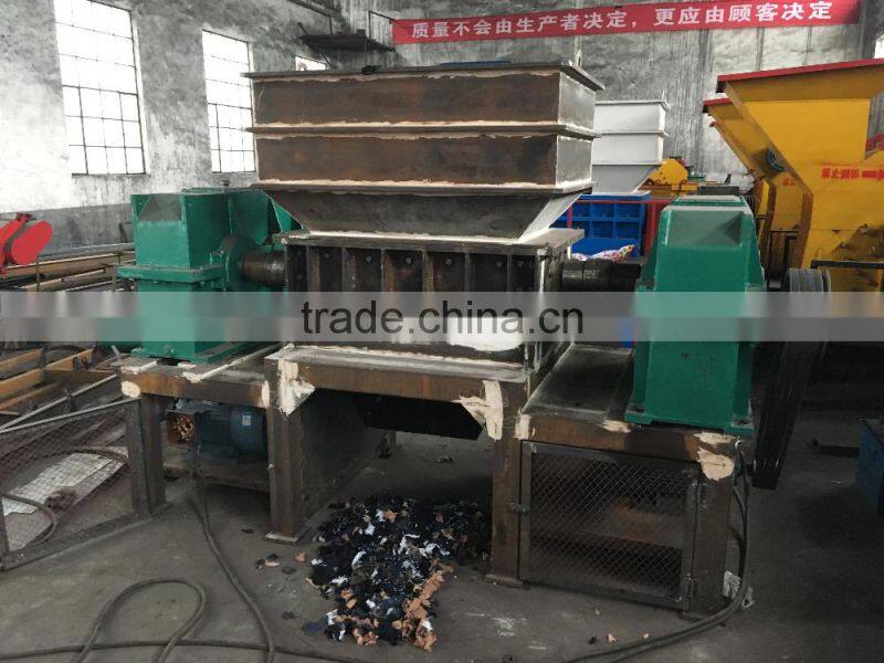 Hongda Low price tractor tire rubber shredding plant