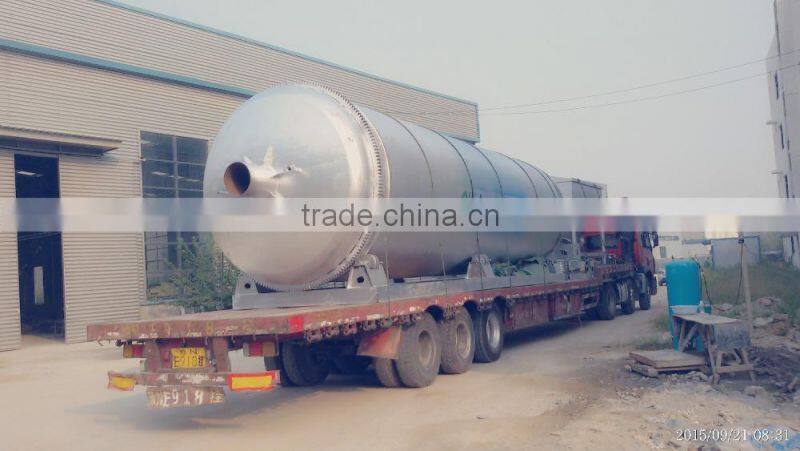 electric power type and new condition batch type waste tyre pyrolysis plant