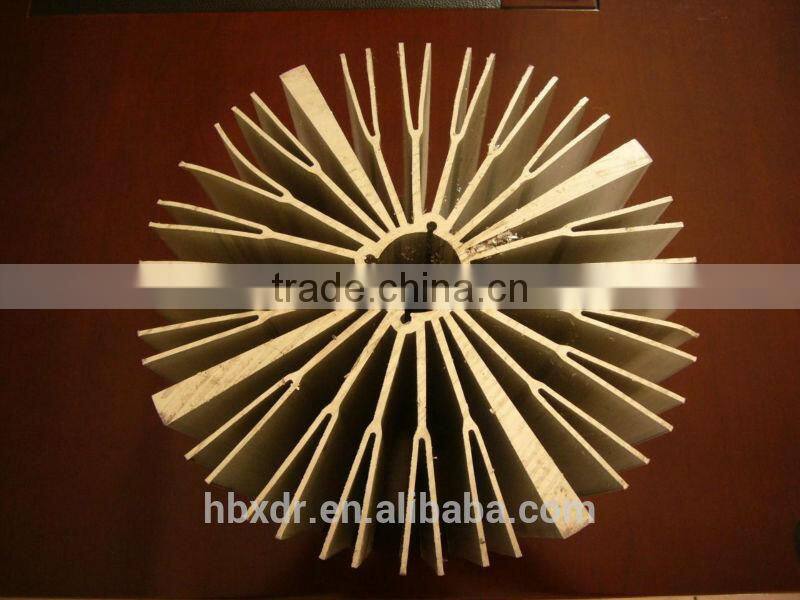 hot sale high quality large section aluminium profile radiator