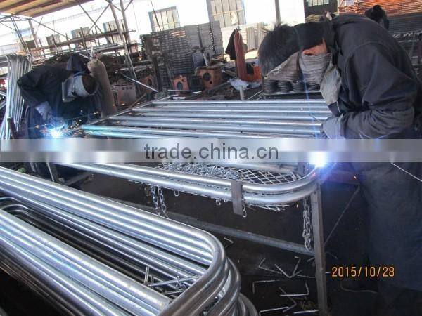 2016 the newest type of hot galvanized cattle/horse farm gate panel