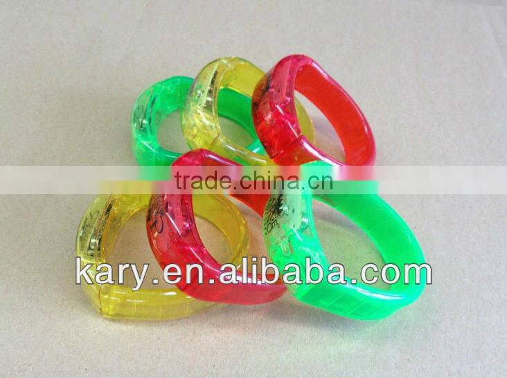 motion activated flashing bracelet