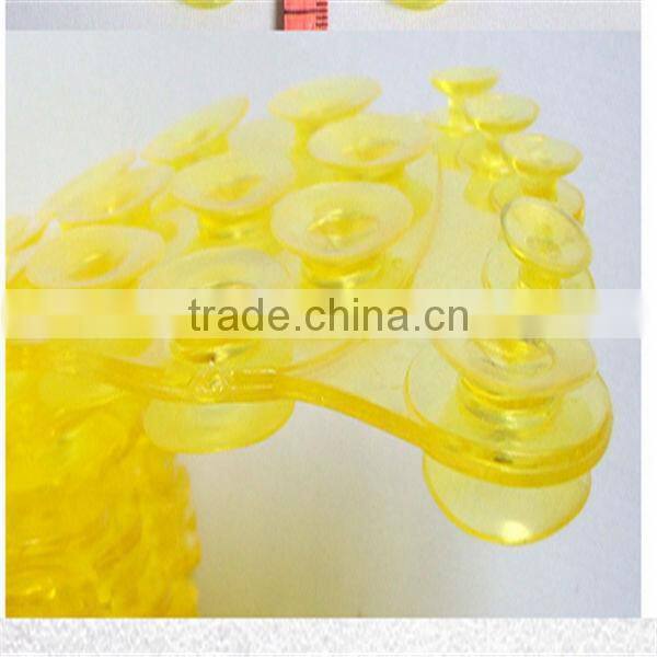 New arrival multifunctional silicone suckers in double-side style for bathroom use