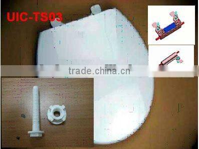 17 inch round toilet seat closed front toilet seat with cover