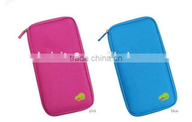 CY151 Travel Card Cash Document Organizer Wallet Rfid Blocking Passport Holder