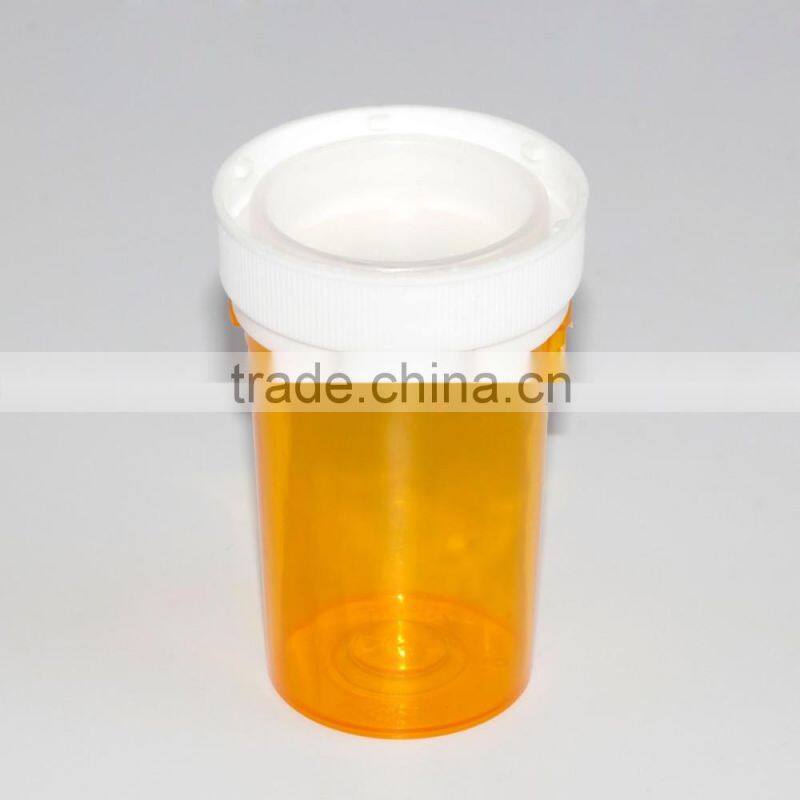 Marijuana vials with reversable cap