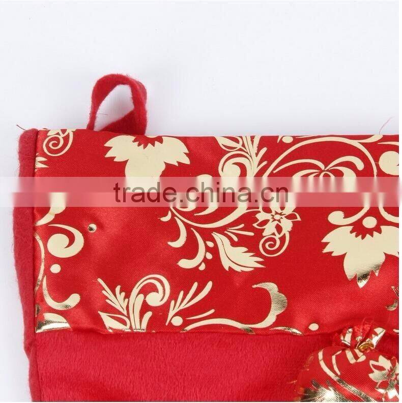 Stocking Gift Bags Christmas Hanging Decorative Ornaments, Santa Claus Cand Bags For Decoration