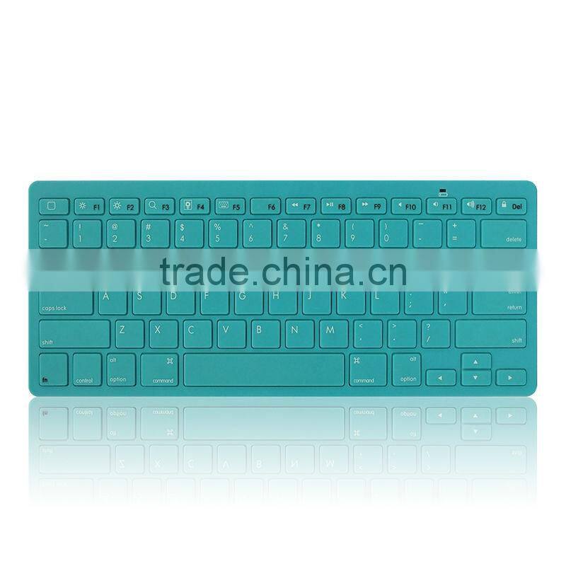 Hot sale colors available bluetooth wireless keyboard