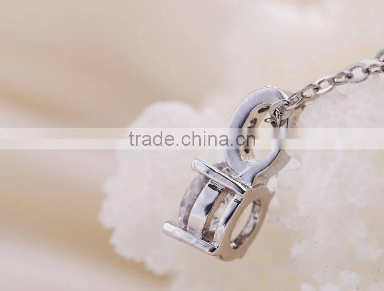 Wholesale Stock Small Order Fashion High Quality Single Drill Necklaces