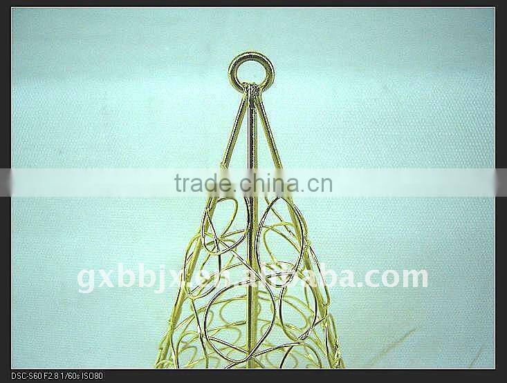 Gold iron wire decorative small ice cream craft