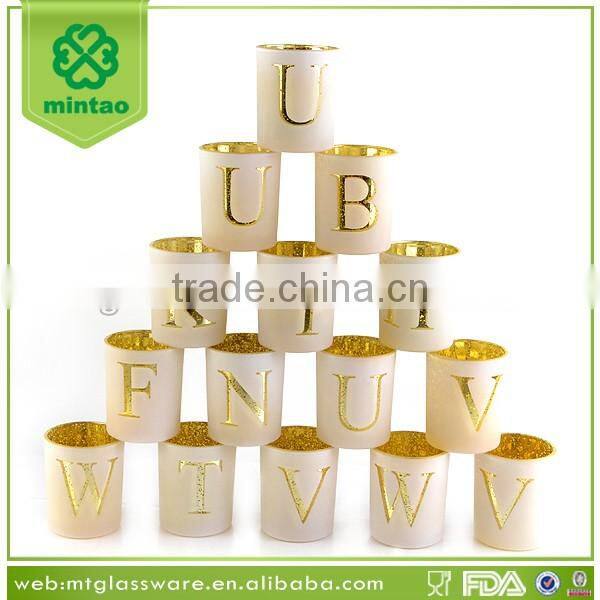 2016 hot selling!!!cheap colorful glass tealight candle holder