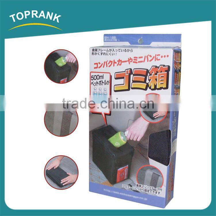 Hot sale as seen on tv auto cooler bag black folding car storage organizer