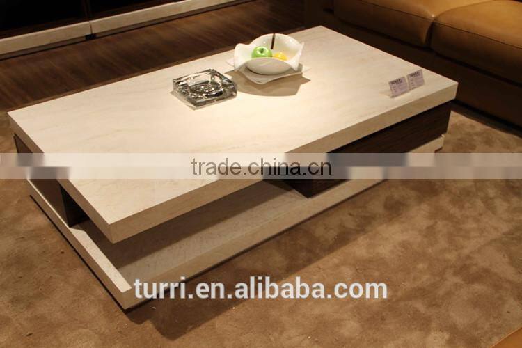 Italian Rectangle Marble Base For Coffee Table