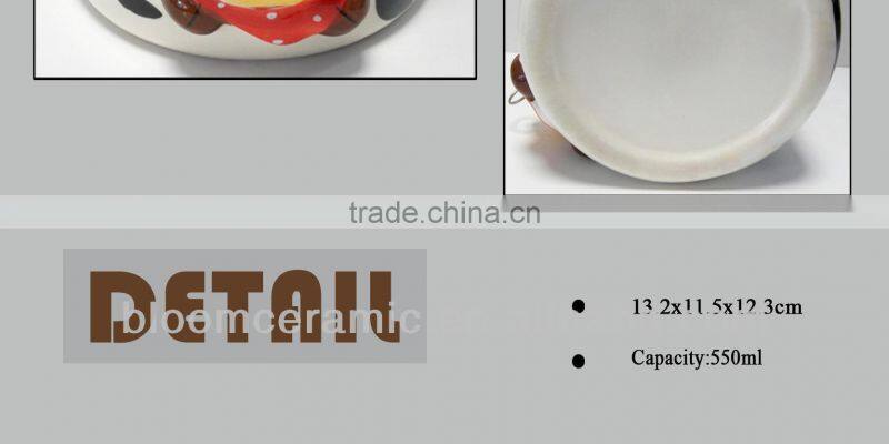 Cow design vinegar jar