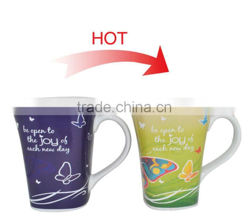 Magic Transferring Ceramic Heat Resistant Ceramic Mug
