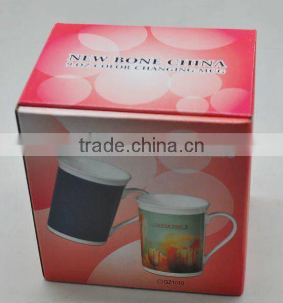 hot sale 11oz magic mug color changing for promotional gift