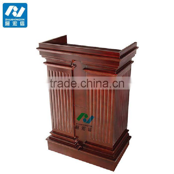 American style Wooden Rostrum Metal podium,rostrum