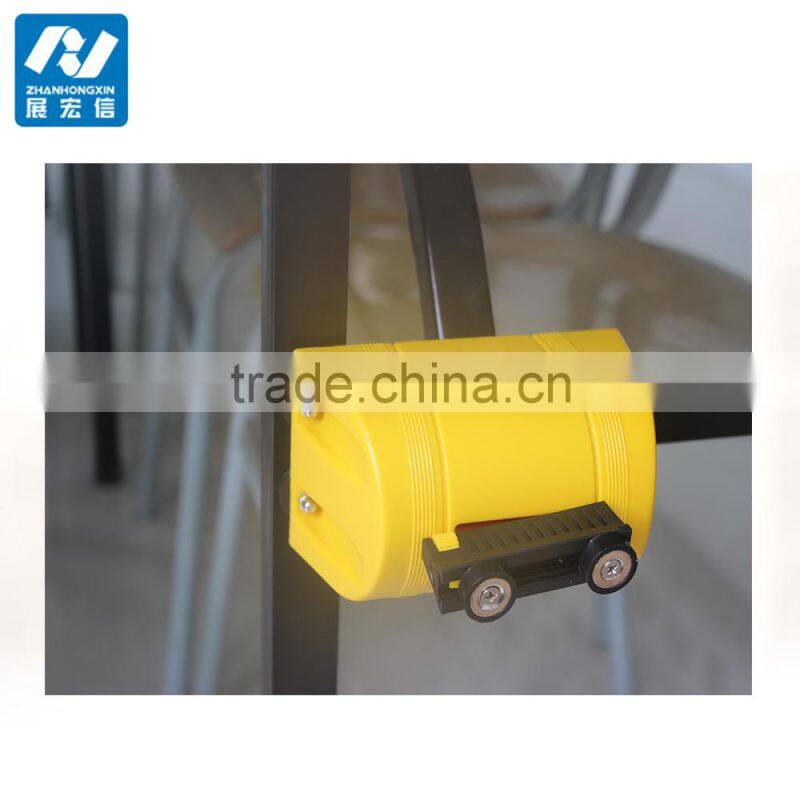 wall mount stanchion retractable barrier belts