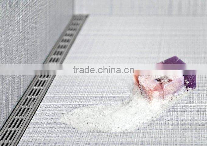 Kitchen AISI304/316 Stainless Steel Decorative Long Floor Drain invisible shower drain