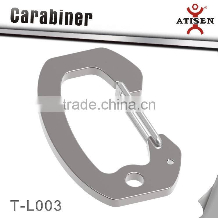 2015 New Flat Stainless steel Letter Shaped Keychains Customised Logo Metal Keyrings for Promotion