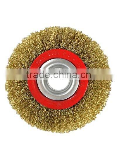 Brass wire cup brush