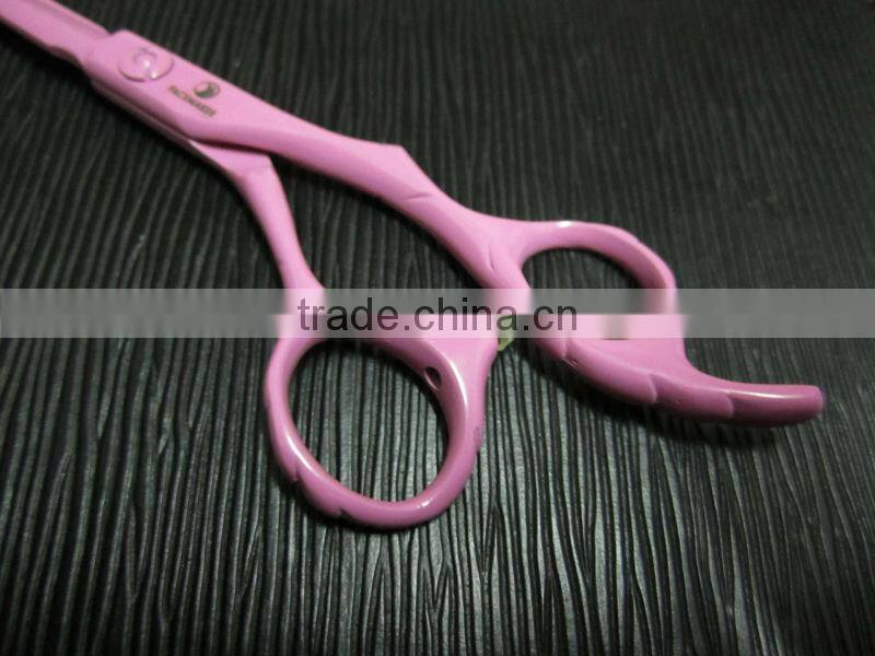 YF3926 Hand made professional hair scissor colourful scissor