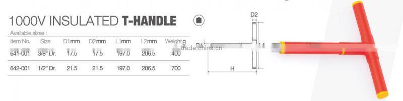 1000V Insulated T Handle Wrench