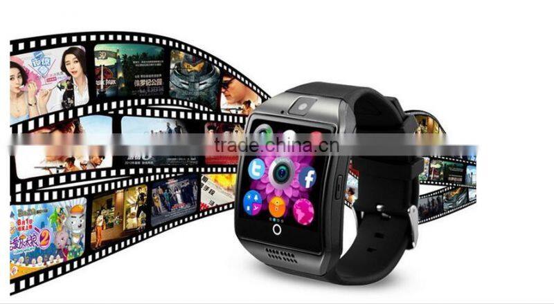 2017 new smart device Q18 smart watch Bluetooth waterproof SIM card watch for Android for iPhone