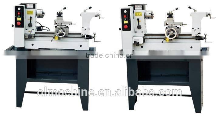 Precision bench lathe with swing over bed 420mm