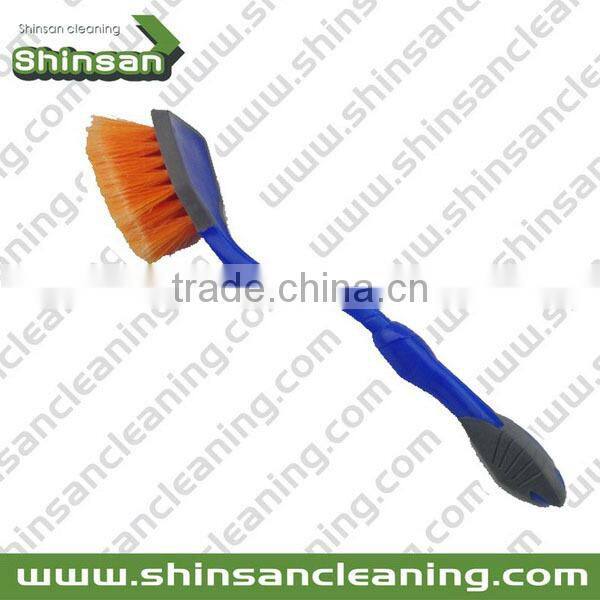 PP industrial car wash brush/soft bristle car wash brush/clean brush