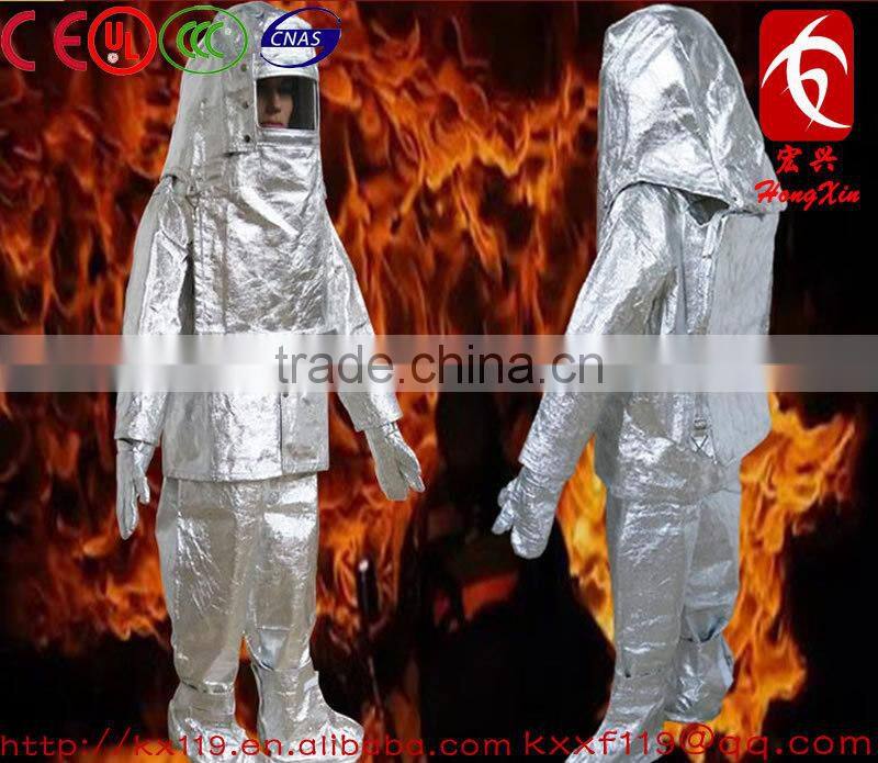 Factory direct sale fire proximity suit for fireman using