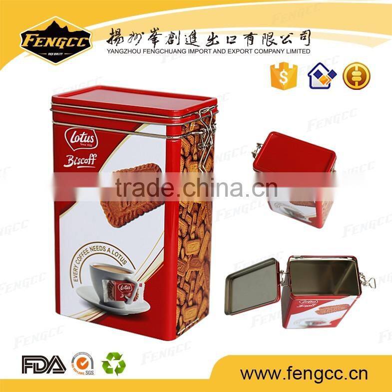 cookie round Alibaba wholesale metal tin box