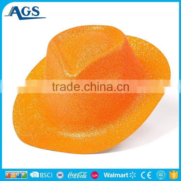 Fresh ligh green wholeslae hat supplies made of eva plastic