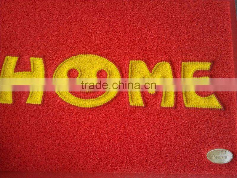 15mm customized pvc coil mat rubberly like soft