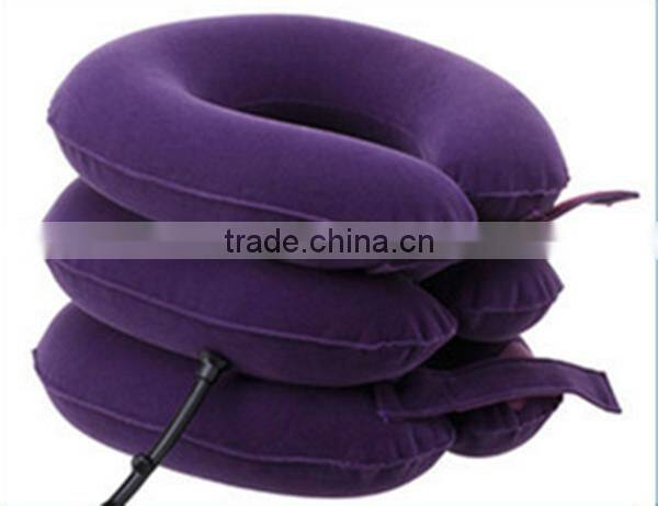 Hot sale neck pain relief pneumatic cervical collar , Cheap Inflatable cervical neck brace