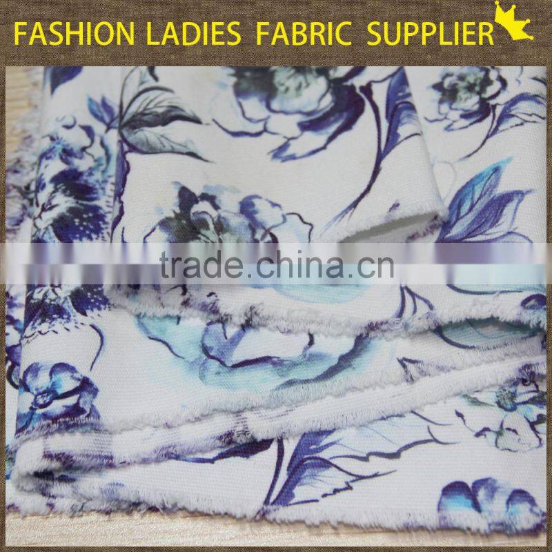 hot sale cotton anchor print fabric 100% cotton poplin fabric printing for shirt
