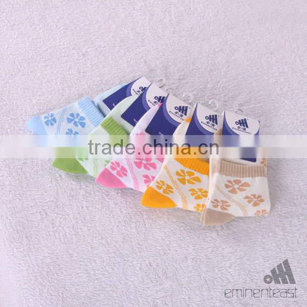 colorful fashion jacquard women socks in stock crew socks