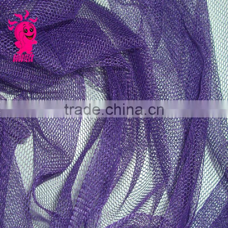 Nylon mesh fabric nylon square mesh net fabric grid quadrate PA Polyamide fabric for women kerchief headband Gauze turban scarf