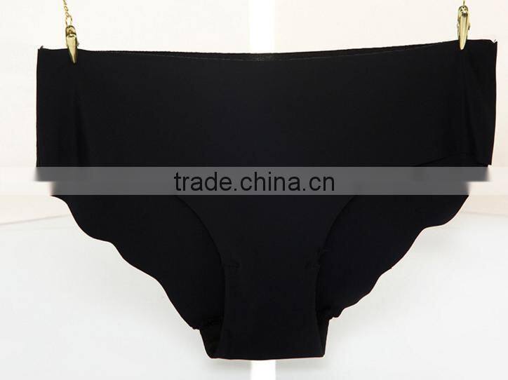 Customized Your Own Brand Lady Briefs Plain Solid Color 72%Polyester 28%Spandex Soft Healthy High Cut Seamless Women Underwear