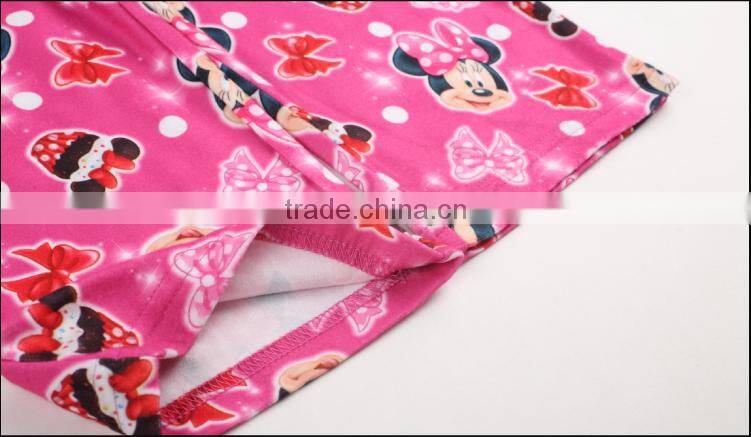 2014 new style wholesale Printed 100% polyester baby animal pajamas