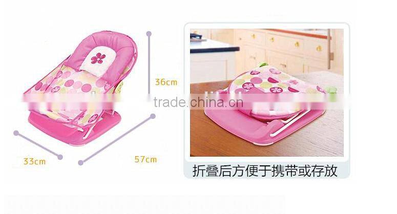 Popular Baby Care Product Portable Foldable Baby Bather Bath Seat Chair