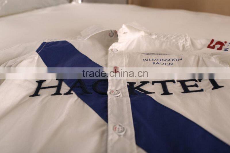 2016 Cool Boy Shirt Spring And Summer Children Clothing Embroidery Letter England Style Kids Wear Free Shipping BT40323-21