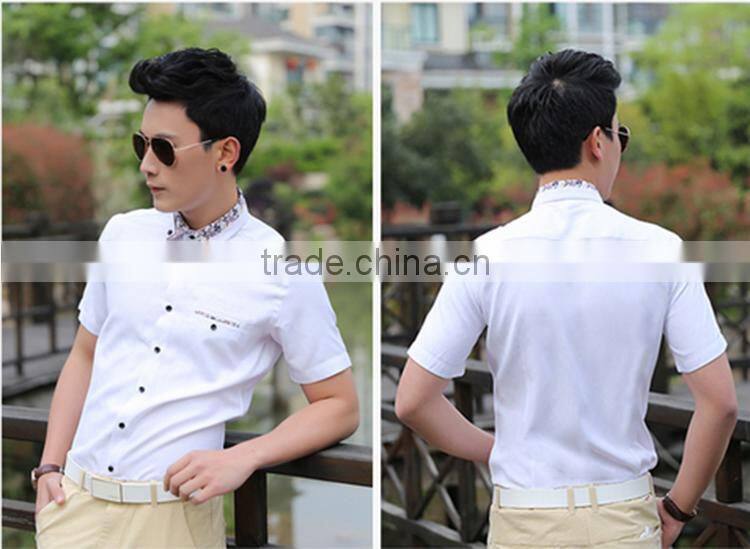 Short sleeve printed fashionable fit t-shirt for men