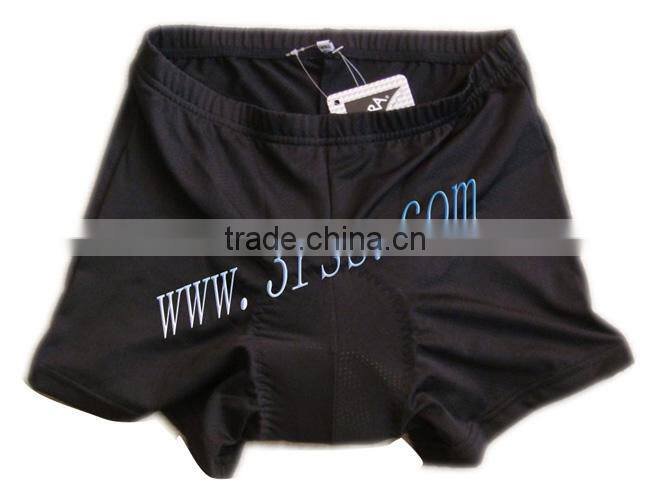 men high quality padded bike shorts