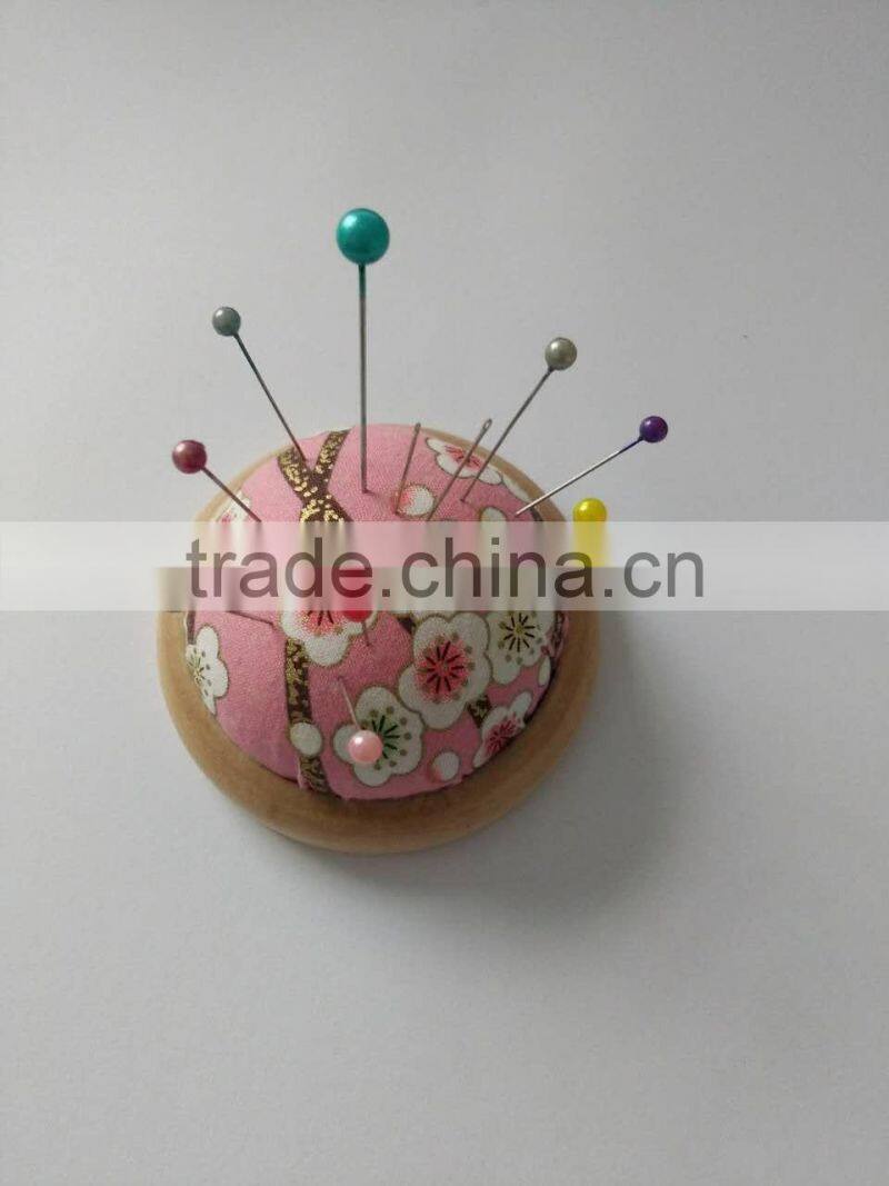 pin cushion with wooden base OEM service