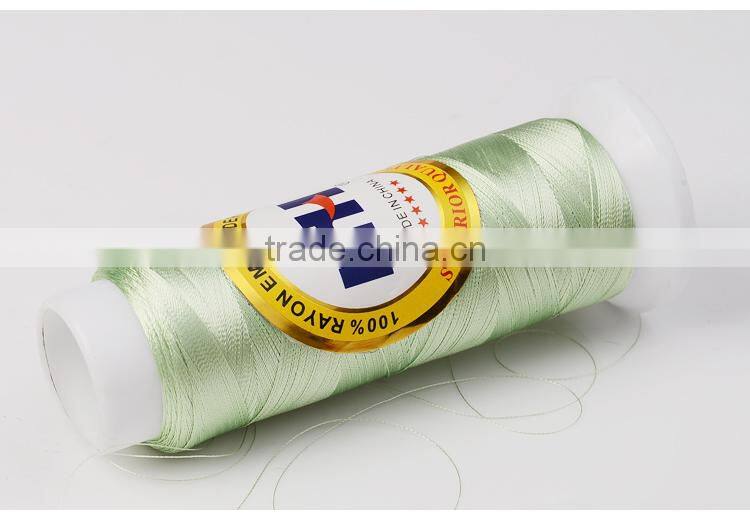 China manufacturer of Viscose Rayon embroidery thread