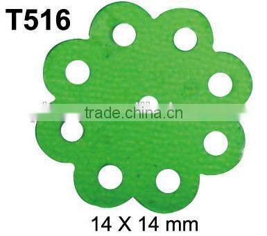 COLORFUL LASER SEQUIN W/ 4 HOLES DISPENSER