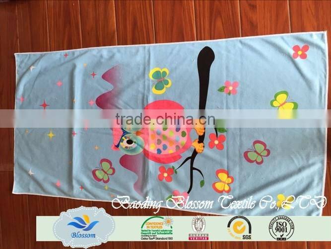 China alibaba hot sales quick-dry 100% polyester microfiber small bath towels